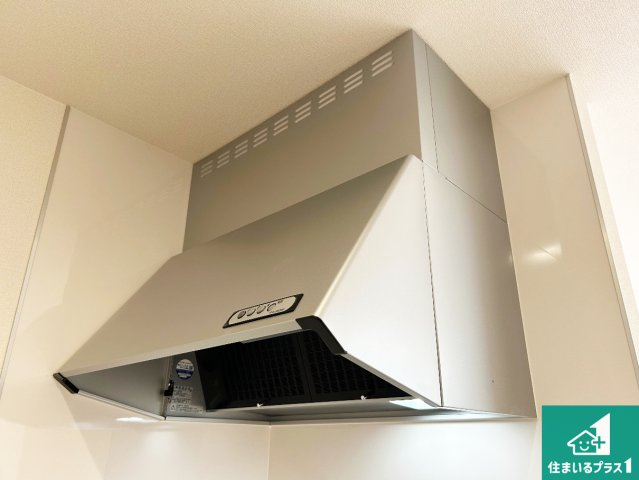 貝塚市澤　第9期　新築一戸建ての設備|汚れにくいスロットフィルタでお手入れラクラク！ＬＥＤ照明付き！