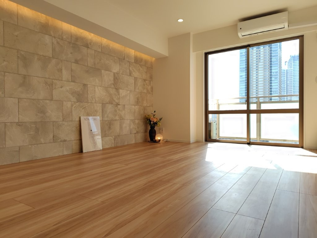 ライオンズタワー池袋の居間・リビング|新規リノベーションマンションにつき快適に新生活をスタートできます