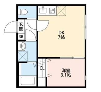 【間取り】 | ＭＫ　Ｒｅｓｉｄｅｎｃｙ | 間取り図になります。