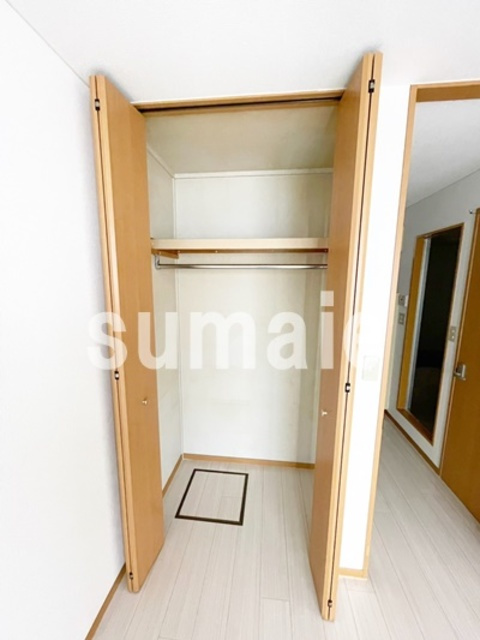 マーブル武蔵浦和の収納|クローゼットです。