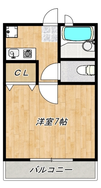 マーブル武蔵浦和の間取り|使いやすい間取りです☆