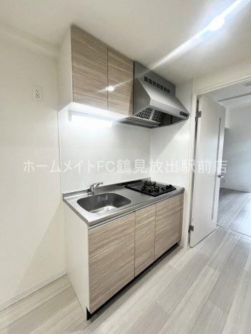 大阪市鶴見区諸口１丁目の賃貸マンションのキッチン