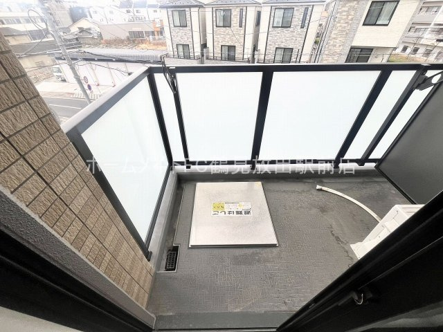 大阪市鶴見区諸口１丁目の賃貸マンションのバルコニー