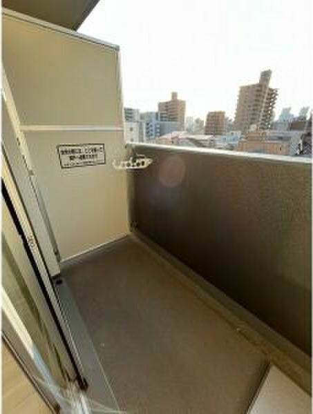 コートエスト都島のバルコニー