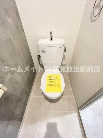 東大阪市稲田上町１丁目の賃貸マンションのトイレ