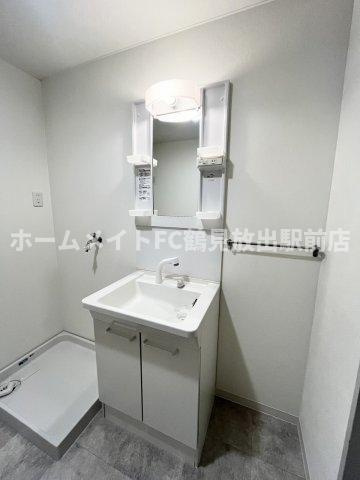 東大阪市稲田上町１丁目の賃貸マンションの独立洗面台