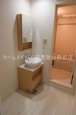 東大阪市森河内西１丁目のアパートの洗面所