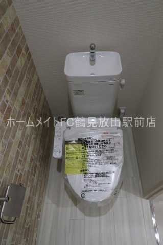 東大阪市森河内西１丁目のアパートのトイレ