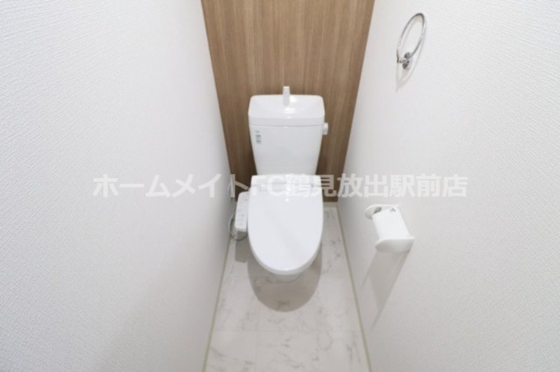 東大阪市森河内西２丁目のアパートのトイレ