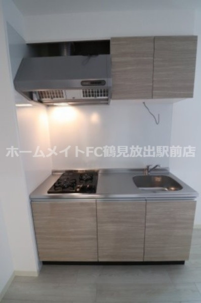 東大阪市森河内西２丁目のアパートのキッチン