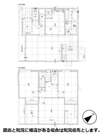 【間取り】 | 上到津二丁目12番12号（A-14）