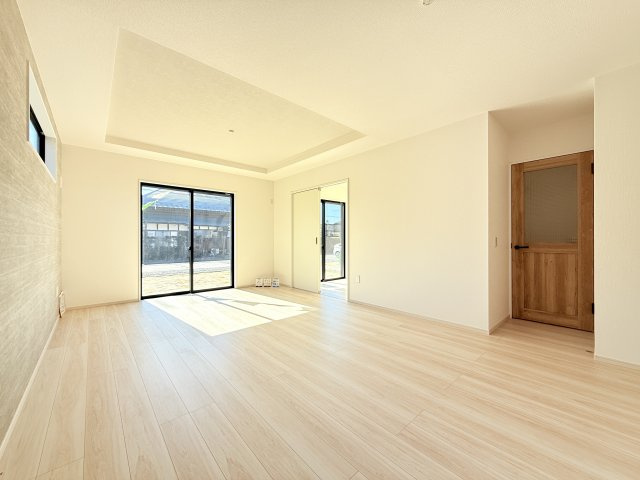 下妻市下栗1期　新築戸建て　2号棟の居間・リビング