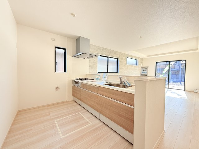 下妻市下栗1期　新築戸建て　2号棟のキッチン