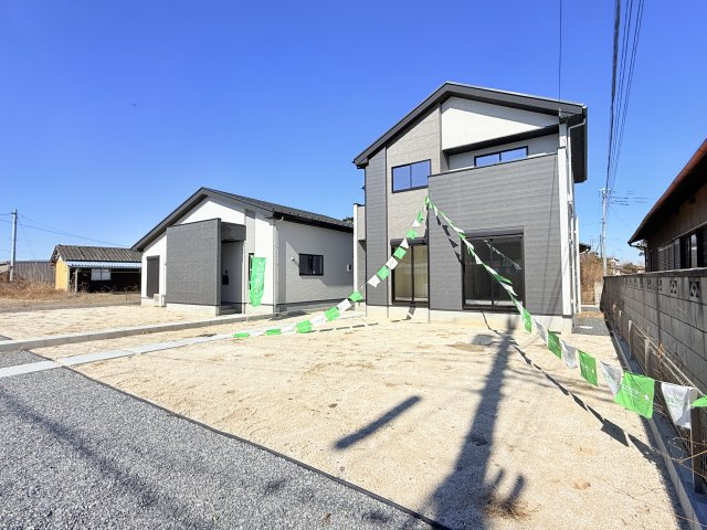 下妻市下栗1期　新築戸建て　2号棟の庭