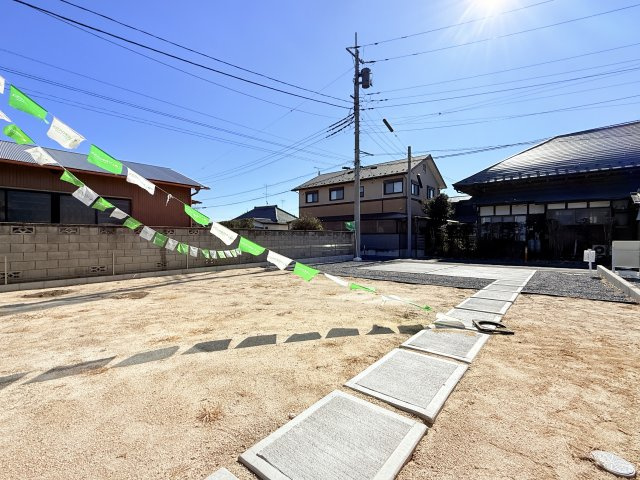 下妻市下栗1期　新築戸建て　2号棟の庭