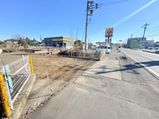 【前面道路含む現地写真】 | 狭山市根岸1丁目　建築条件なし売地　西武新宿線『狭山市駅』バス9分　【水富小学区】