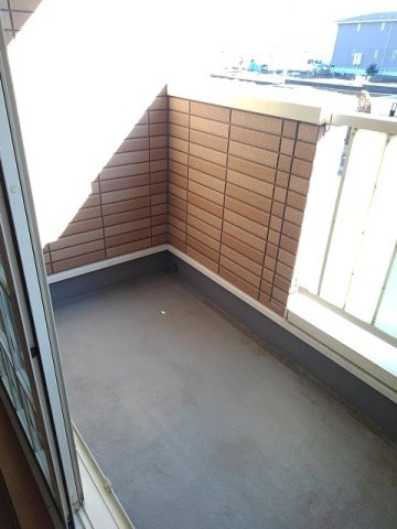 シャンド・カメリアのバルコニー