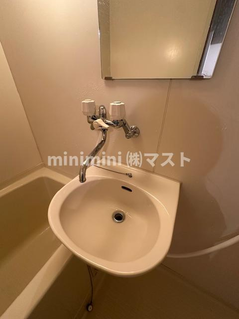 北堀江かがせの洗面所