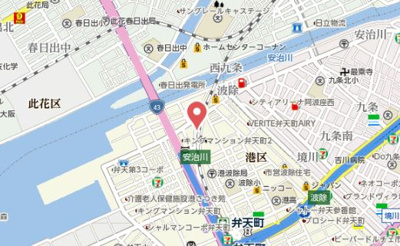 【地図】 | アドバンス大阪ベイシティ