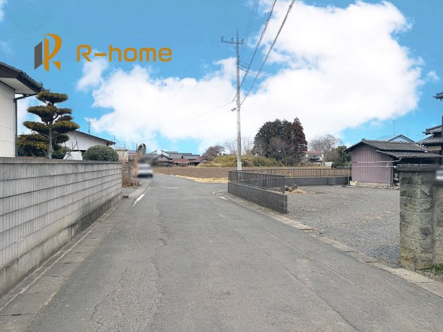 那珂市瓜連第14　新築戸建て　1号棟の前面道路含む現地写真|周辺環境も併せて案内致します♪
ぜひ現地へお越しください♪