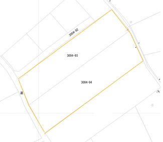 【土地図】 | 【北杜市長坂町白井沢】比較的平坦な約929坪の土地