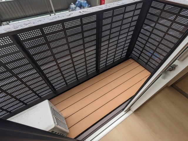 エーデルハイムＭⅡのバルコニー