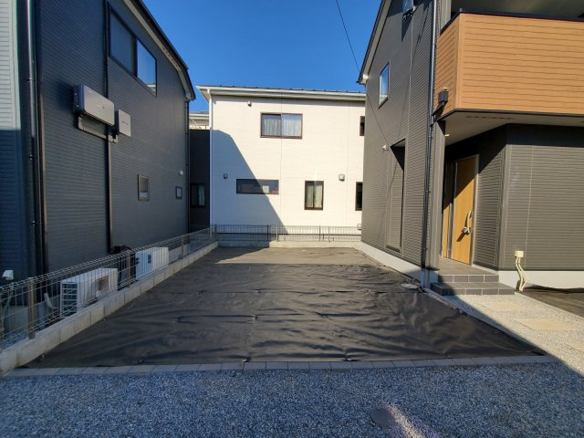 北葛飾郡松伏町　　大字松伏　中古戸建の庭|お庭で自由な時間を過ごせます