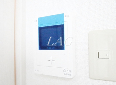 【セキュリティ】 | グリーンコーポラス | モニター付きインターフォンです。