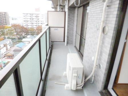 グランドールUNSのバルコニー