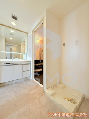 【洗面所】 | カスタリア阿倍野