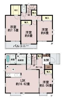 草加市谷塚仲町　 新築分譲住宅 全６邸の間取り|ドキドキの新生活も、安心してスタート。ぴったりの住まいを見つけませんか？クランディアが一緒に住まい選びをサポートします‼　まずは、お気軽にお問合せください　＃クランディア