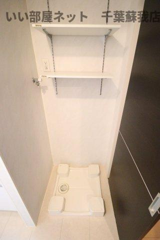 PARK　HILLS　MIYAKO　Ｄの洗面所|洗濯機置場