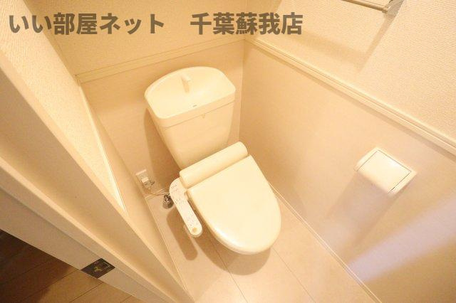PARK　HILLS　MIYAKO　Ｄのトイレ|コンパクトで使いやすいトイレです