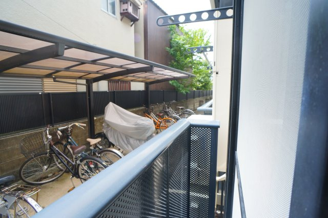 ＴＭＭイチヤハイツのバルコニー