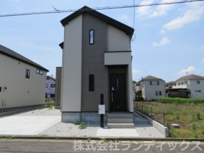 【外観】 | 武蔵村山市学園４丁目新築　１号棟 | 建物完成済み