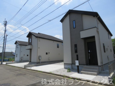 【外観】 | 武蔵村山市学園４丁目新築　１号棟 | 建物完成済み
