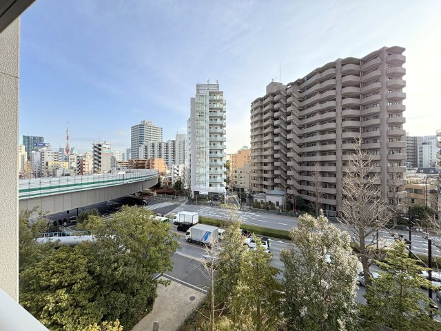 白金ザ・スカイ東棟の展望