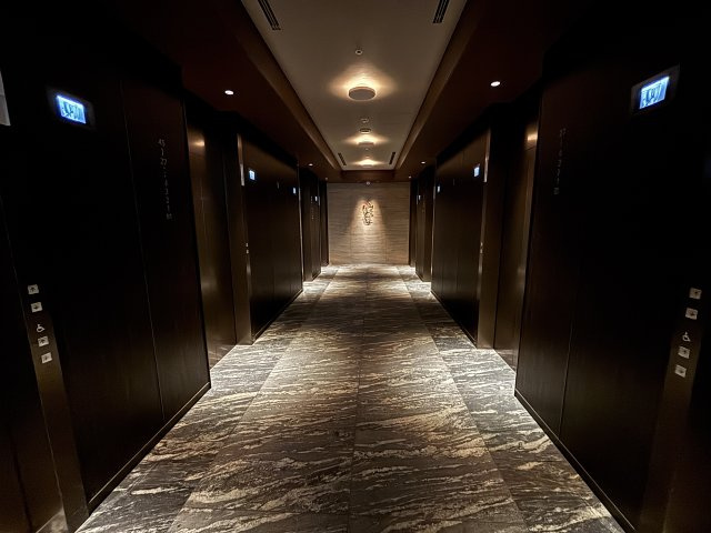 白金ザ・スカイ東棟のその他共用部分|エレベーターホール