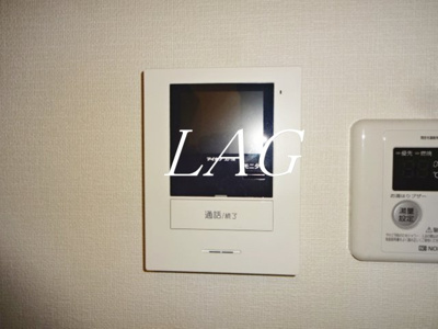 【セキュリティ】 | フォレスト大島 | モニター付きインターホンです。