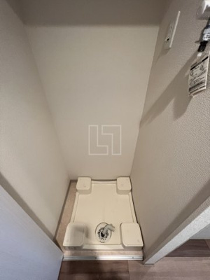 【洗面所】 | プレサンス松屋町駅前デュオ | プレサンス松屋町駅前デュオ　室内洗濯機置き場