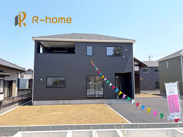 那珂市瓜連第14　新築戸建て　4号棟の外観|ご予約を頂ければ、『平日』はもちろん『早朝』や『夜間』もご見学可能です♪お気軽にお申し付けください♪