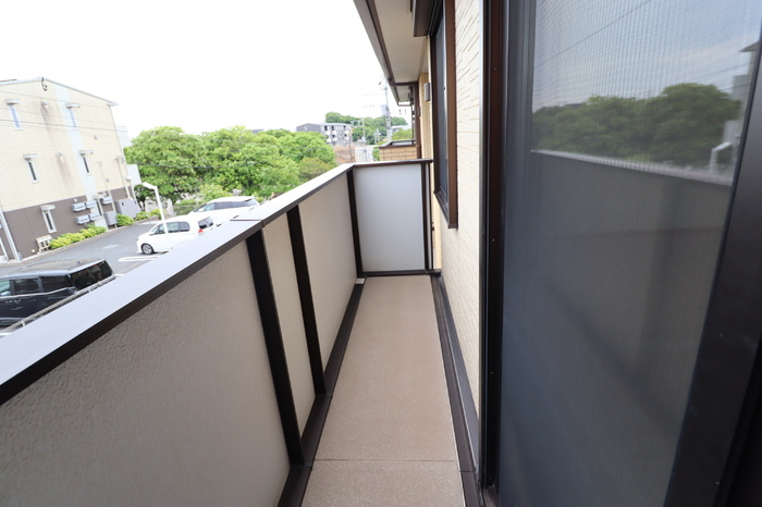 PARK　HILLS　MIYAKO　Ｆのバルコニー|お洗濯にも便利なバルコニー付き