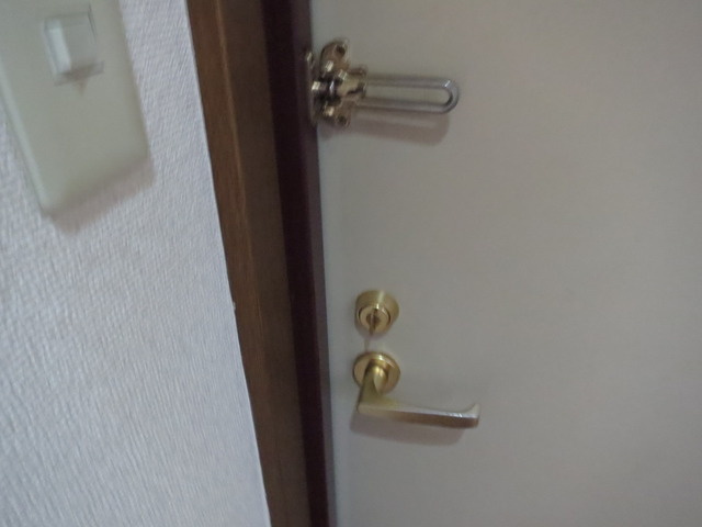 ロワジールのセキュリティ|ドアガード完備♪