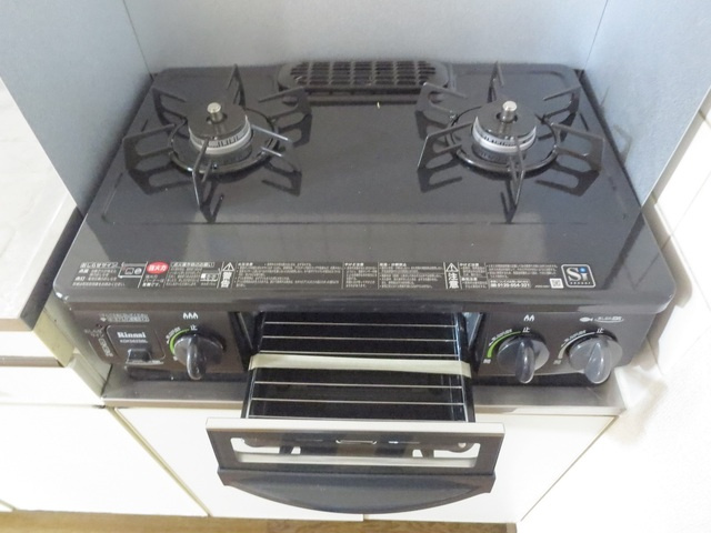 ロワジールの内装|ガスコンロ完備♪