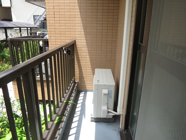 ロワジールのバルコニー|広々バルコニー♪