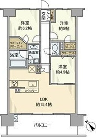 プレサンスロジェ都島レジデンスの間取り