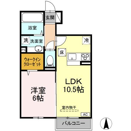 エーデルハイムＭⅡの間取り