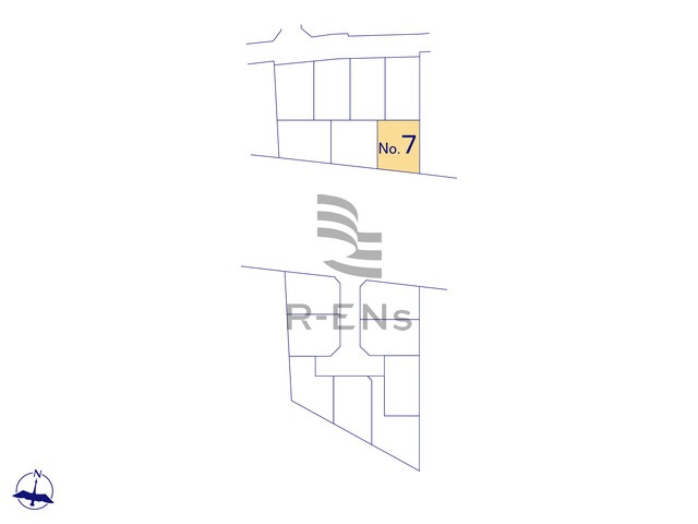 【区画図】 | 西東京市北町５丁目　新築戸建て　７号棟 | 全15棟の新しい街並みが誕生です
