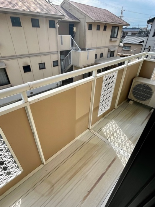 セジュール二見Ａのバルコニー