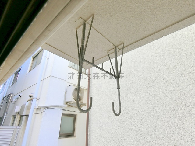 Mハイムの設備|物干し金具付き